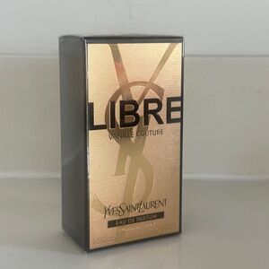 NEW IN BOX Yves Saint Laurent Libre Vanille Couture Eau de Parfum - Elegant Gold